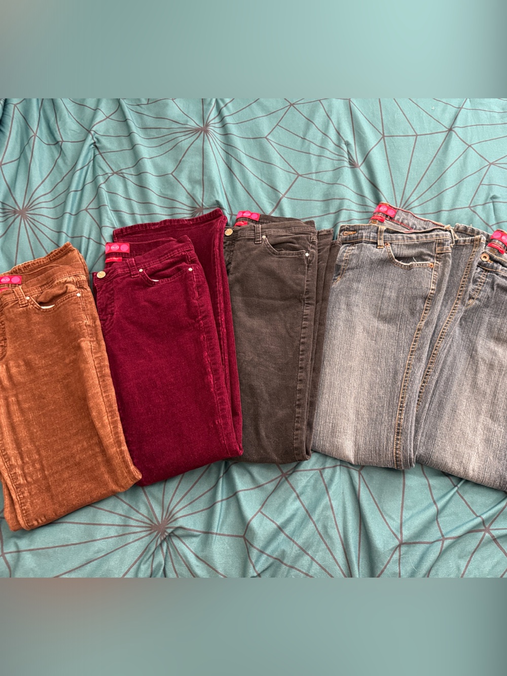 5-Pack GLO Corduroy & Denim Pants